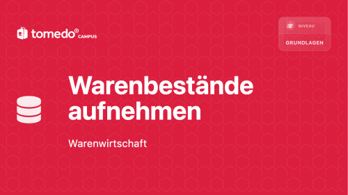 tomedo-thumbnail-screenshot (11) Warenbestände in die Warenwirtschaft aufnehmen
